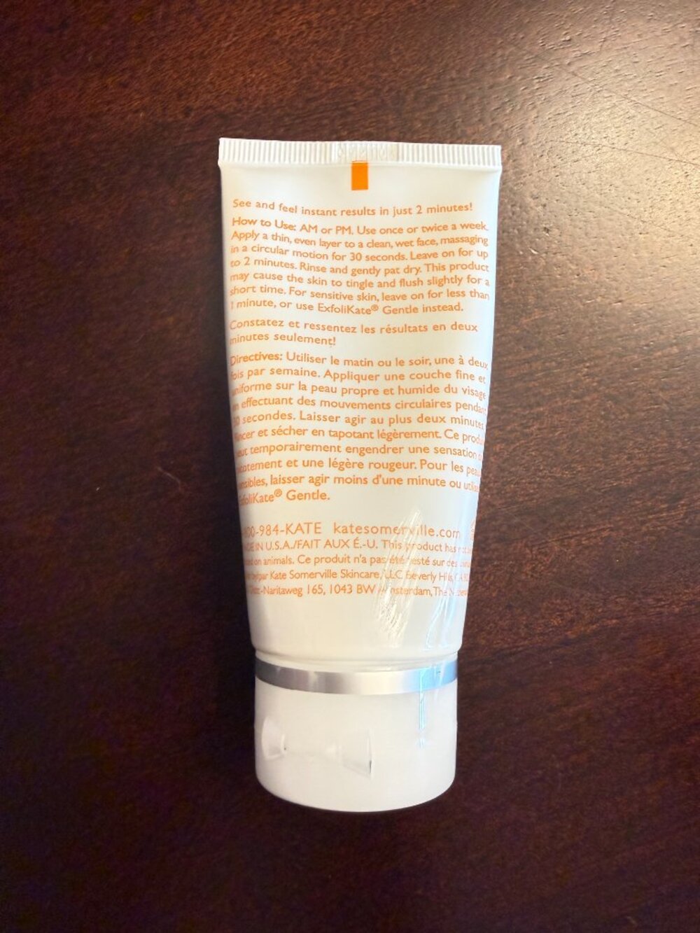 Kate Somerville ExfoliKate Intensive Exfoliating Treatment 1.7oz/50ml Sealed - Picture 7 of 9